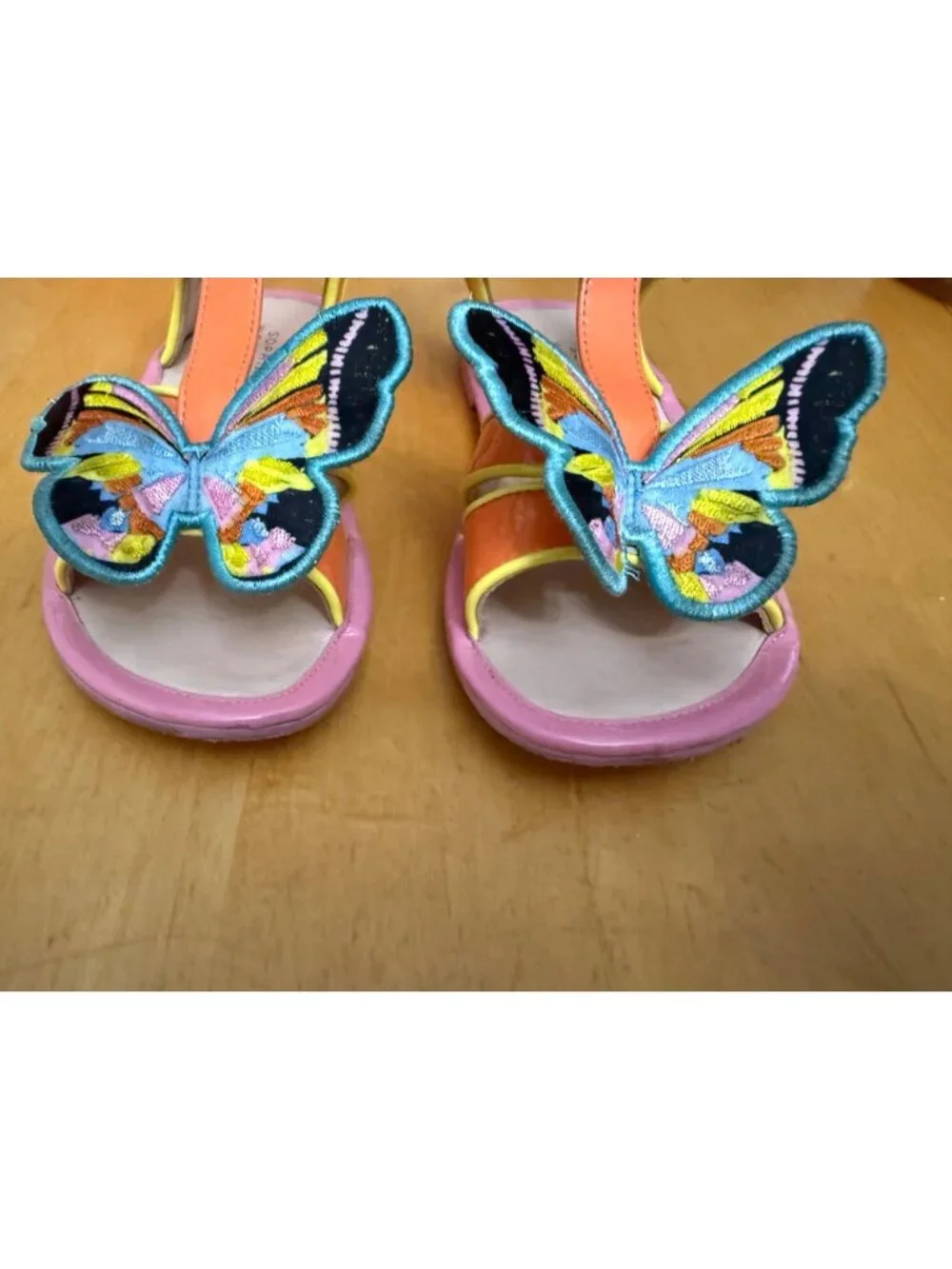 Sophia Webster Mini Celeste Butterfly Sandals Girls 11 Toddler